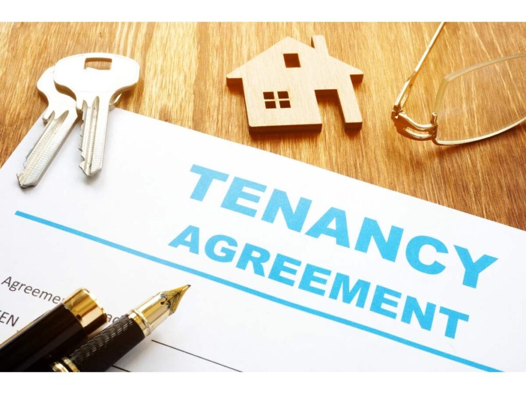 Close-up of a tenancy agreement. Learn about Alberta's Residential Tenancy Act for renters and landlords.